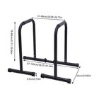 Portable Adjustable Dip Bar For Versatile Home Strength Training