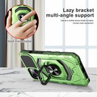 For Iphone 15 Pro Max 14 13 12 Shockproof Magnetic Armor Ring Stand Hybrid Case