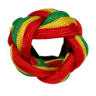 Handmade Scout Neckerchief Slide Woggle Webelos Paracord Turks Head Knot Red