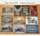 Harley Sign Metal Harley Davidson Sign Eagle Harley Motorcycle Sign Harley Tin
