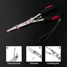 Long Nose Fishing Pliers fishing Gear stainless Steel Hook Remover Braid Cutter