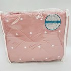 Stork   Style 3 Pcs Nursery Bedding Crib Set Pink Changing Pad Cover Blanket New