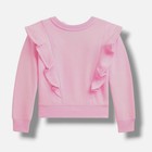 Polo Ralph Lauren Girl s Pink Ruffled French Terry Sweatshirt Size 4