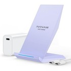 Wireless Charger Stand 20w Pd Adapter Fast Charging For Iphone Samsung New
