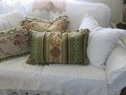 Stunning Victorian Style Aubusson Look Needlepoint Pillow Cover Large Piece