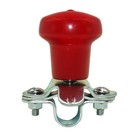 Steering Wheel Suicide Knob Red For Farm Tractor  Lawn Mower And More