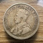 1918 Canada Ten Cents - Actual Silver Coin Shown - Free Shipping Inv 197