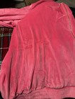 Jeffree Starr Women s Pink Velour Tracksuit Xl Full Zip Long Sleeve Top   Pants