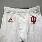 Indiana Hoosiers Pants Mens Xl White Adidas Football Game Worn Team Issued