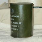 Vintage Military Jet Engine Oil 1010  Commerce Oil Co  1952 Mil-0-6081 A Sealed 