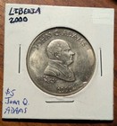 Republic Of Liberia  5 Dollars Coin Year 2000 Km 915  John Q Adams Commemorative
