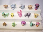 Lot Of 15 - Hasbro Littlest Pet Shop Lps Mixed Lot Of Figures  cats Dogs Etc  