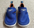Speedo Toddler Baby Boy s Size 5 Blue Waterproof Pool Beach Water Swim Shoes