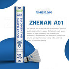 Goose Feather Badminton Shuttlecocks 12 Pack Nylon Feather Badminton Birdies-hig