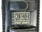 Contender Fight Sports Curved Thai Kick Pads Pair Black Leather 16   x8    Training 