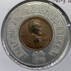 Usa  J c  Penny Co  Inc  Encased 1948 Cent Good Luck Token 