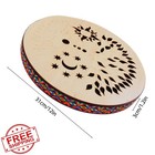Summvox 12inch Ocean Drum water Stream Drum rain Disk  water-fall  sound Heal   