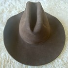 Vtg 1960 s-70 s Stetson 4x Beaver Cowboy Western Hat Sz 7 5 8 Tonto Rim Trading