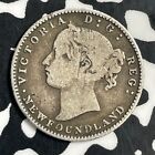 1873 Newfoundland 10 Cents Lot t0925 Silver  Better Date