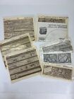 Lot Craftaid Leather Carving Design Templates Belt Billfolds Wallet   Hand Bag