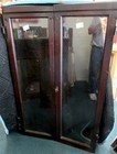Great Set   Pair Of Solid Oak Framed Antique Windows A Cincinnati Estate   19