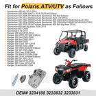 Gearcase Cover   Gear Selector W  Shift Shaft For Polaris Ranger Rzr Sportsman