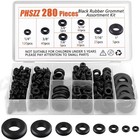 Pshzz 280 Pcs Rubber Grommets Kit  Rubber Hole Grommet Gaskets Assortment For   