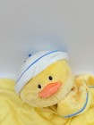 Baby Gund Little Quack Ups Duck Lovey Security Blanket Yellow Baby Plush Nursery