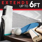 Franklin Sports Portable Ping Pong Net Set With Table Tennis Paddles   Balls