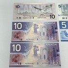 Lot Of 6 Canadian Banknotes - Birds Of Canada   Frontier Polymer  5    10 Notes