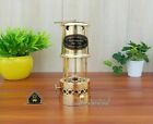 Fully Functional Brass Vintage Miner s Lamp-replica Safety Coal Mine Oil Lamp