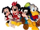 The Disney Store Mini Bean Bag Plush Mickey Goofy Pluto Lot Of 6 Nwt