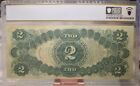 1917  2 Two Dollar Legal Tender Note Bill Pmg 35 Epq Fr 57 Teehee Burke Red Seal