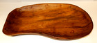 Vintage Primitive Wood Hand-carved Large 21  Serving Tray Rustic Farmhouse Chic