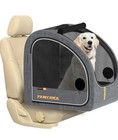  Portable Dog Crate For Car Travel  Collapsible Pet Travel Black Warrior  Large