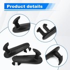 4pcs Floor Mat Clips Toyota Lexus Cargo Carpet Fastener Black 