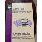 Dritz Tailors Ham 562 Pressing Molding Darts Sleeve Caps Curved Seams Red Plaid