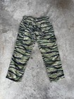 Tru Spec  Vietnam War Tiger Stripe Camo Trousers Pants Size Large Vintage