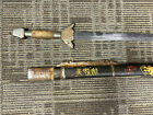 Vintage Sword Samurai Katana Signed Blade Japanese Cosplay