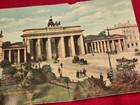 Wwii Ww2 German Third Reich 1930s-40s Era Color Print Berlin Brandenburg Gates