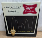 Vtg 1960 Miller High Life Beer Bouncing Ball Lighted Motion Sign 15  -see Video