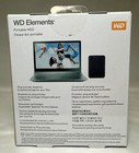Wd 6tb Elements Portable Storage Usb 3 2 Gen 1 usb 3 0  usb 2 0 Compatible -new 