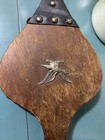 Vintage Fireplace Bellows With Eagle Wood