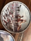 Horse Plates Set Vintage