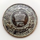 Canada 1864 New Brunswick One 1 Cent Victoria Large Penny Km 6 5 54g Gh225