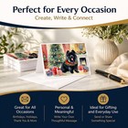 Caroline s Treasures Black Chow Chow Christmas Greeting Cards Pack Of 8