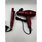 Babyliss Pro Ceramix Xtreme Limited Edition Dryer   1  Straightening Iron Red