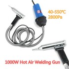New 1000w Hot Air Welding Gun Pistol Plastic Welder Heat Gun Hot Gas Welder Kit