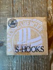 Vintage Longaberger Metalworks Wrought Iron S Hook Hangers   Set Of  2  71129