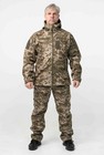 Military Softshell Jacket Pixel Camouflage Fleece Lined Windproof S-xxxl